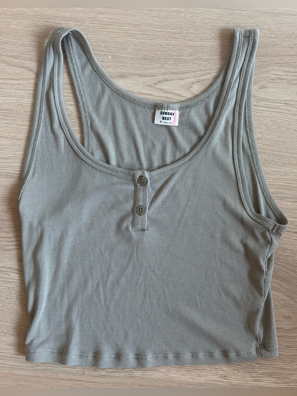 Sunday Best Sage Tank